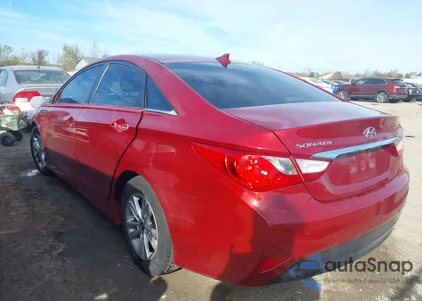 2014 Hyundai Sonata Gls z USA, uszkodzony, nr VIN 5NPEB4AC2EH825306